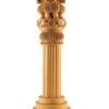 Wood Ashok Stambh 16" Height